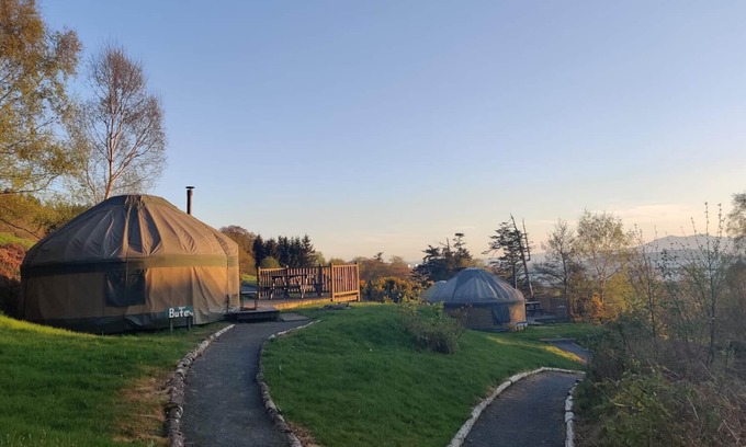 Largs Cabin | Charming Yurt in Kelburn Estate near Largs