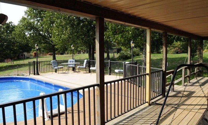 Goodson Cabin | Charmingly Country, Quiet, with POOL, yet 30 Minutes from Lake Area