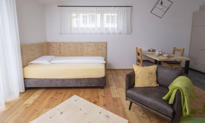 Santa Maria Val Muestair Apartment | Chasa Helvetia Studio: Relax and enjoy in the new studio with exclusive hotel service