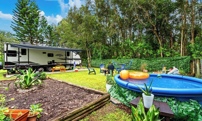 Jupiter Farms House | Chat + Chill RV Cozy and Serene retreat - enjoy Nature and the Beach Jupiter FL