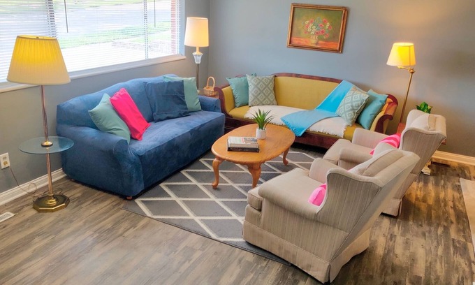 Huber Heights House | Cheerful 3-BR home near Downtown Dayton, Wright Patterson AFB and Airport