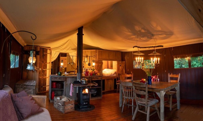 Jedburgh Other | Chesters Estate Canvas Hideaway external shower