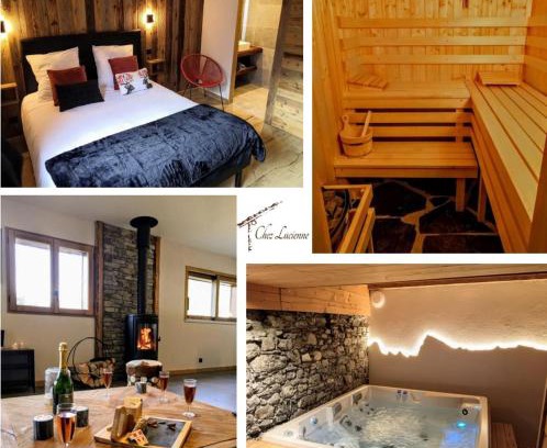 Samoens Apartment | Chez Lucienne, jacuzzi et sauna