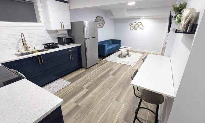 Northeast Edmonton House | Chic 2BR Suite | Kitchen, Laundry, Near Elk Island & West Edmonton Mall