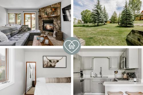 Steamboat Springs House | Chic Condo - King Bed - Patio, Hot Tub, Free Bus