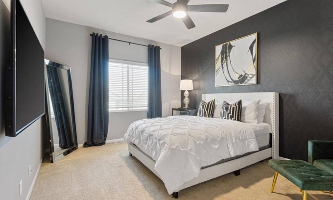 Jefferson House | Chic New 3 Bedroom Home in West Omaha