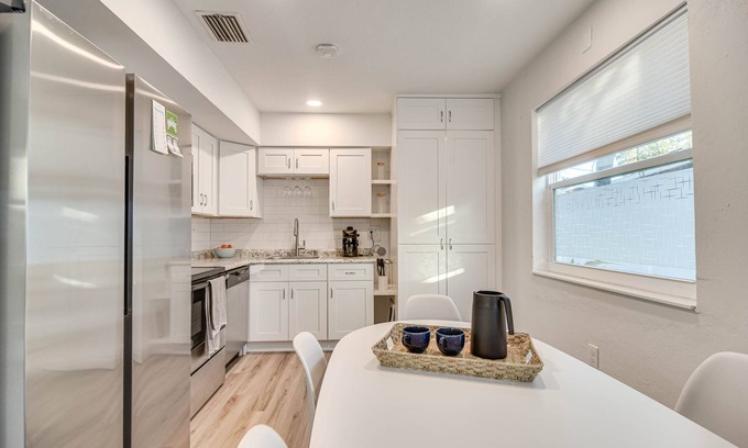 Fossil Park House | Chic St Petersburg Vacation Rental, 5 Mi to Beach!
