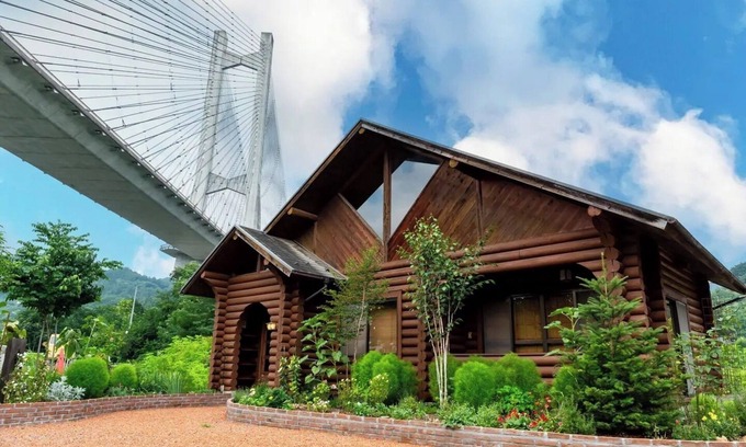 Ogano-machi RV Rental | Chichibu Park Bridge Camp Base Entire log house fo/Chichibu City Saitama