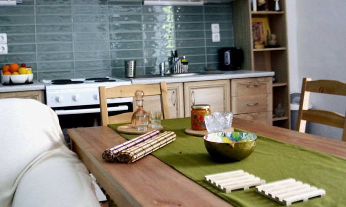 Archanes-Asterousia Apartment | Chrismma Apartment with private yard, parking