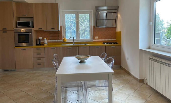 Marina Di Camerota Apartment | Cilento Apartment in villa with sea views