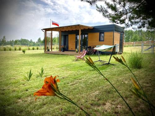 Szeligi Cabin | Cisy Resort-idealny dla gości ze zwierzętami,ogrodzony teren na wyłączność,150 m od jeziora