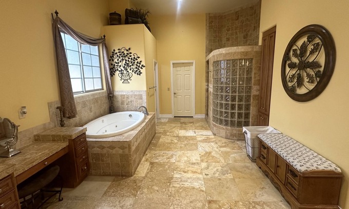 Waddell House | City/Country acre Estate with pool, fire pit, bbq areas