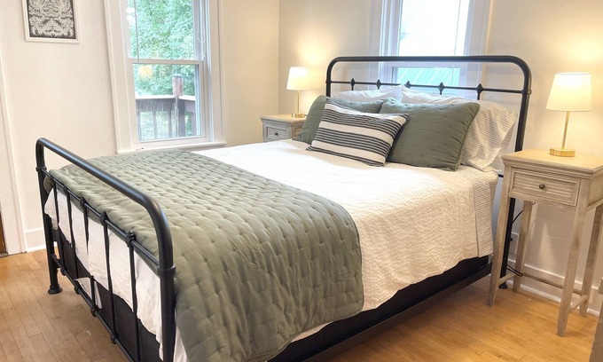 Ellis Historical District House | Classic brick charmer close to lake, river, and downtown!