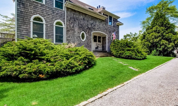 Westhampton House | Classic charmer with a pool, grill, and deck - dog-friendly & close to beaches