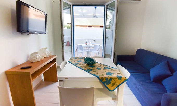 San Vito Lo Capo Apartment | CLAUDIA APARTMENT . IN RESIDENCE WITH POOL