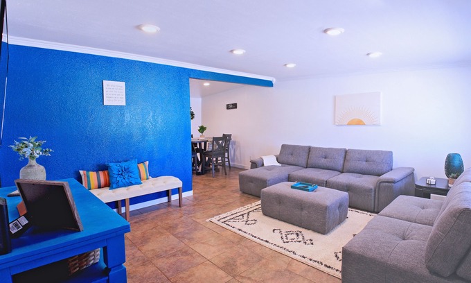 Tucson House | Clean & quiet retreat with private backyard near shopping & trails.