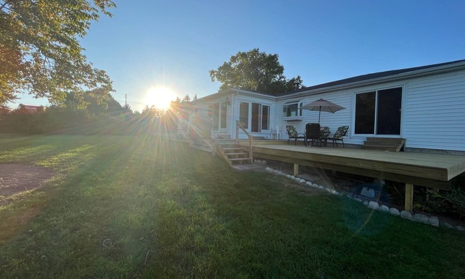Cheboygan House | Close to River, Trails and Town. Large 3 bedroom home with lots of room