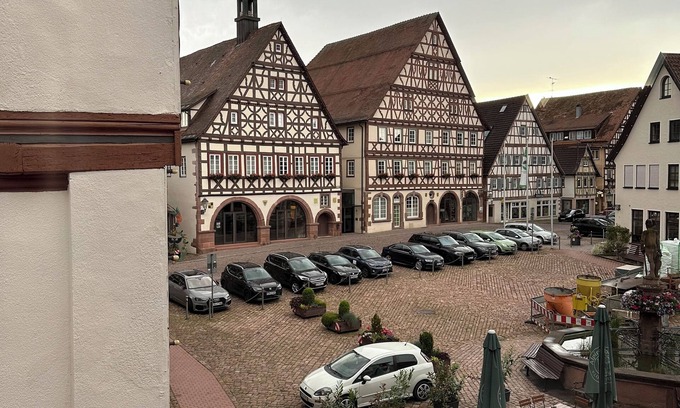 Dornstetten Apartment | Cloudcabins N° 3 Aufzug Balkon Marktplatz