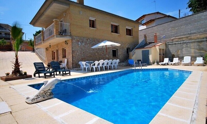 Vidreres Villa | Club Villamar - Big holiday villa Lloret de Mar with fantastic swimming pool and magnificent view