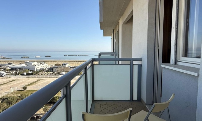 Cesenatico Apartment | CN006 - Cesenatico, new three-room apartment with splendid sea view