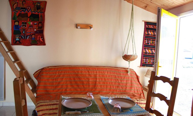 Bretignolles-sur-Mer Ski Chalet | Coastal Cottage for 4 - Heated Pool