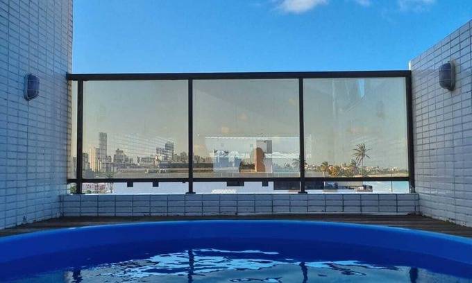 Loteamento Oceania II Apartment | Cobertura Beira mar com Piscina e Churrasqueira Privativa