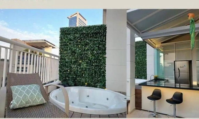 Itaim Bibi Apartment | Cobertura com Jacuzzi - Sky Duplex de 3 Quartos!