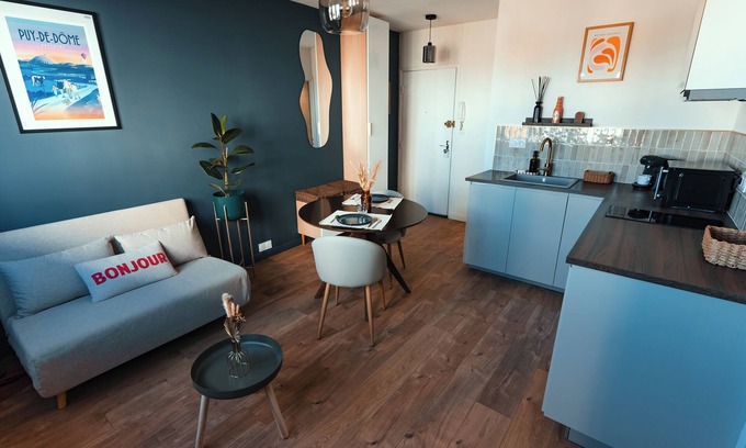 Clermont-Ferrand Apartment | Cocon clermontois - Cosy and modern apartment