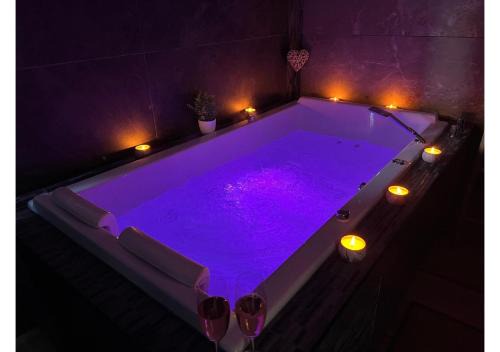 Le Barcares Apartment | Cocon détente pour 2 avec hammam et jacuzzi privé Mer Lac Piscine