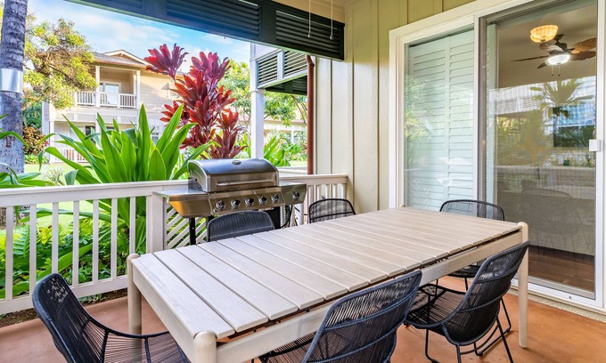 Ko Olina Condo | Coconut Plantation 1158-1: Spacious 3BR with Modern Kitchen & Private Lanais