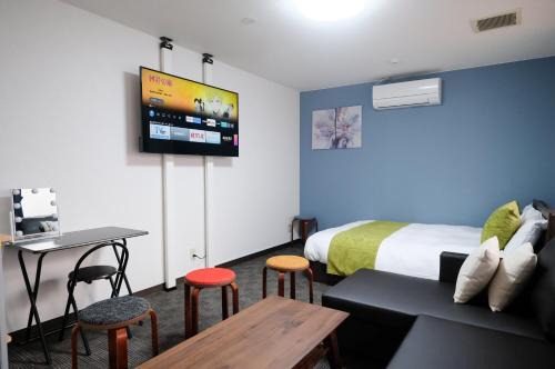 Kita Ward Apartment | Cocostay エレガンス京町 - 移動に超便利な中心部に泊まろう-最寄り駅から徒歩5分-広々Qサイズベッドに駐車場あり