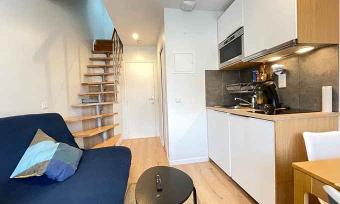 Quartier Centre Ville Apartment | Coeur Massy M7 Rer BC 600m - Orly20 min