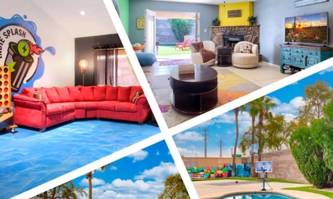 Dobson Ranch House | Coffee Bar~Pool~Basketball Court~Sanctuary