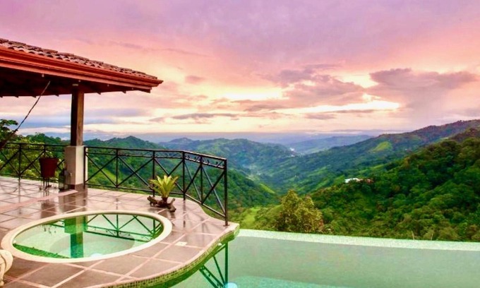 Garabito Villa | CoffeePlantation Villa, The Only One W Majestic Mountain AND Ocean Views & Tours