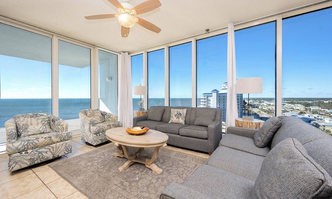 Gulf Shores Condo | Colonnades 1403 Stunning Beach Front Property