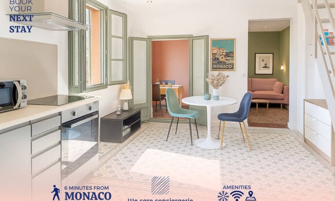 Beausoleil House | Come and enjoy Monaco and its surroundings in this unique and quiet accommodation