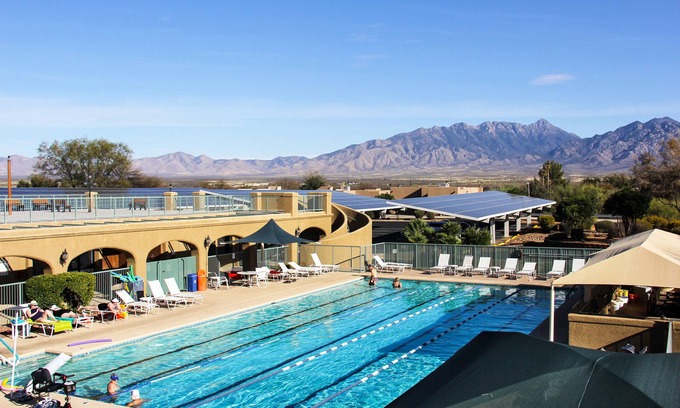 Green Valley House | Come, enjoy friendly Green Valley and a great view of the Santa Rita Mtns.