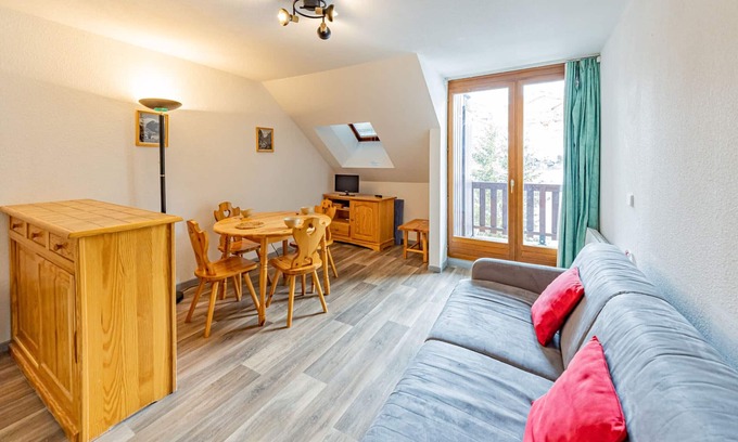 Saint-Francois-Longchamp Apartment | Comfortable studio, 4 pers, ski-in/ski-out, fully equipped