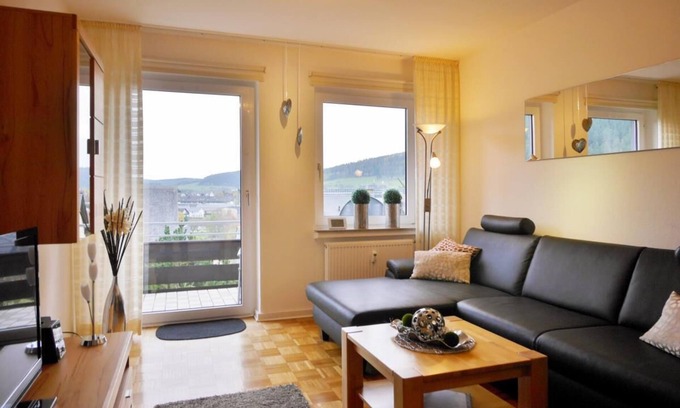 Ortsmitte Apartment | Comfort apartment Ettelsberg-Panorama* - quiet central location!