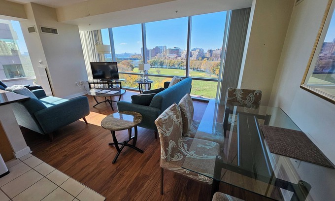 West End Apartment | Comfortable 2BR/2BA by MGH, Ideal for Families, River Walk, Gym, Laundry in Unit