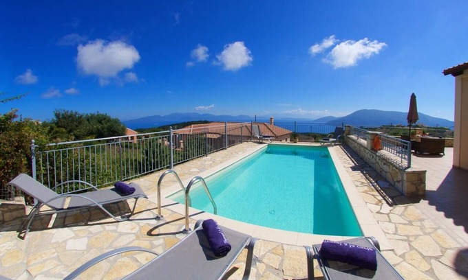 Chalikeri Villa | Comfortable and quiet villa so close to Fiskardo harbor.