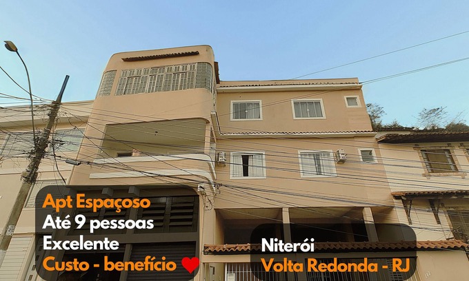 Volta Redonda Apartment | Comfortable apartment for 7 people in Niteroi Volta Redonda