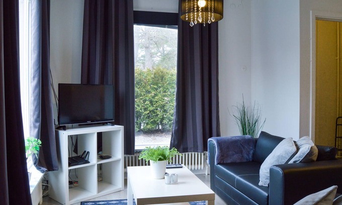 Halleforsnas Apartment | Comfortable apartment in the center of a pleasant community.