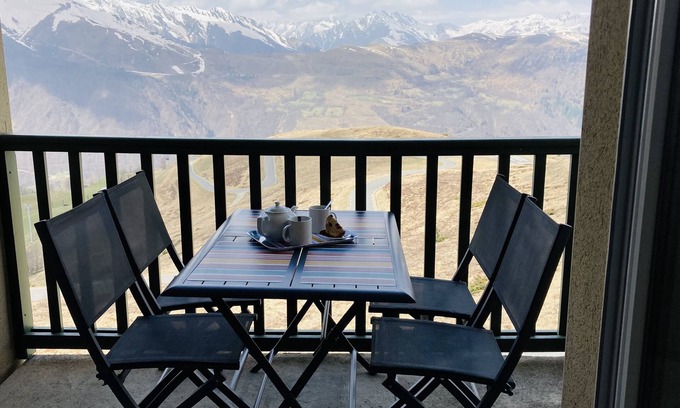 Germ Apartment | Comfortable apartment in the Peyragudes resort: ideal for 2 families!