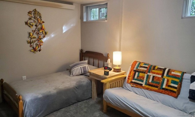 Cheyenne Apartment | Comfortable basement apartment, close to downtown Cheyenne for CFD.