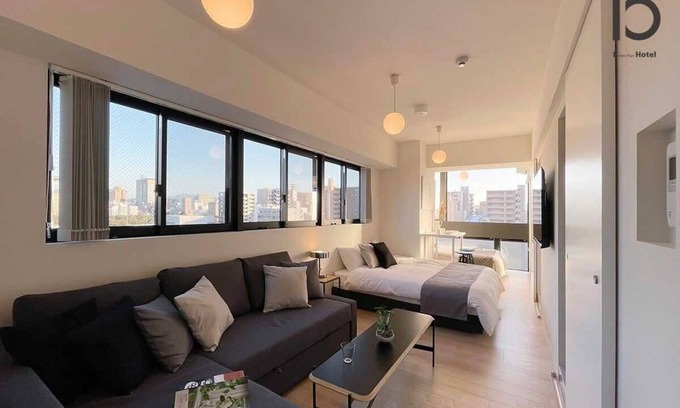 Hiroshima City Centre Apartment | Comfortable Studio, Easy Walk to Peace Park