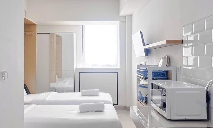 Makassar Apartment | Comfortable Studio Room Apartment (No Kitchen) At Bandaraya Tallasa City Makassar
