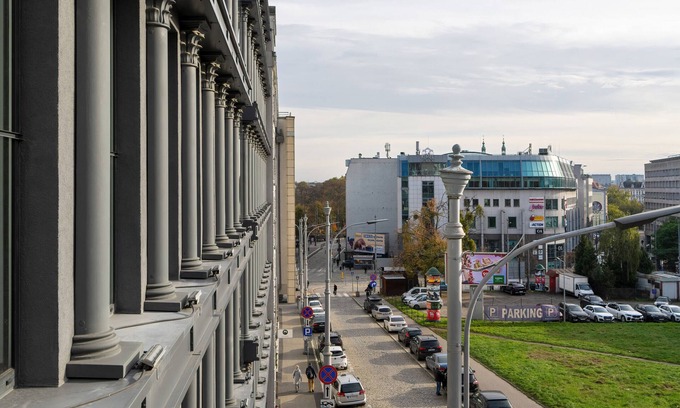 Poznan City Center Apartment | Comfortable studio | separate kitchen, balcony | Poznań