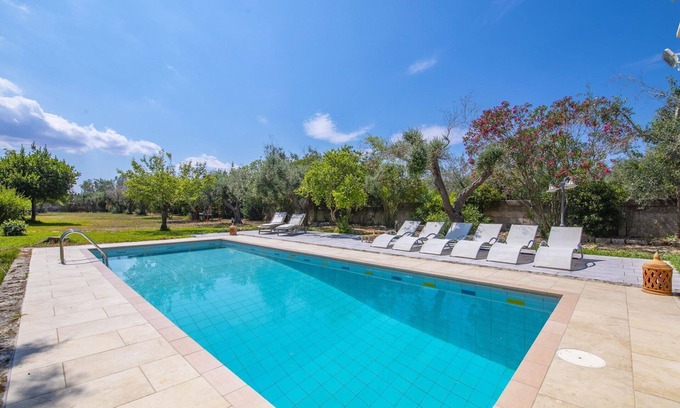 Caprarica di Lecce Villa | Comfortable villa with garden and swimming pool.