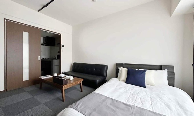 Hiroshima City Centre Apartment | Comfy 1 Bedroom in City Center for 3ppl
